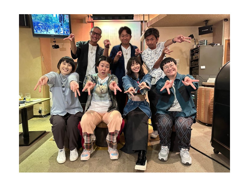 （上段左から）松岡昌宏、城島茂、国分太一（下段左から）箕輪はるか、大島美幸、山本舞香、近藤春菜（C）フジテレビ