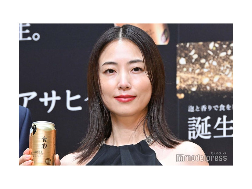 ビール新ブランド発表会に出席したMEGUMI（C）モデルプレス