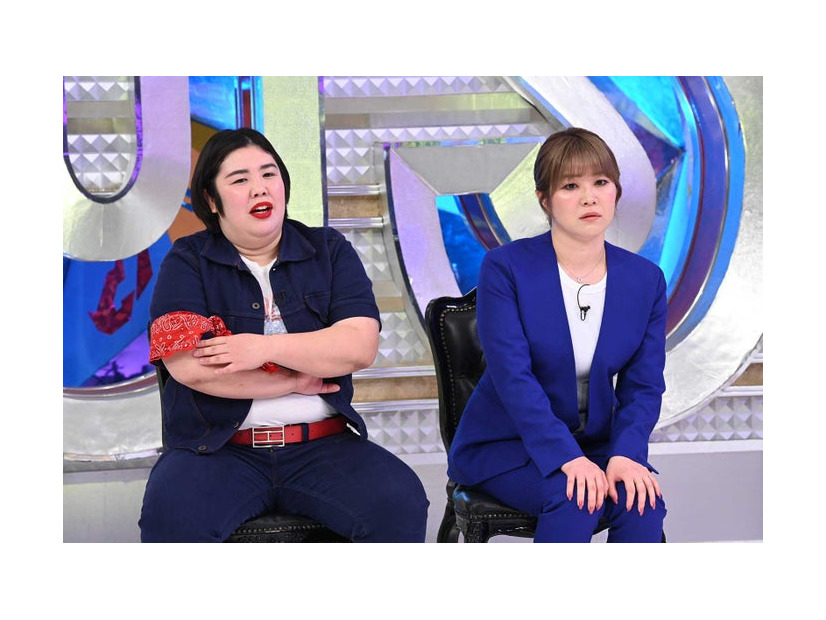 紅しょうが（左から）熊元プロレス、稲田美紀（C）フジテレビ