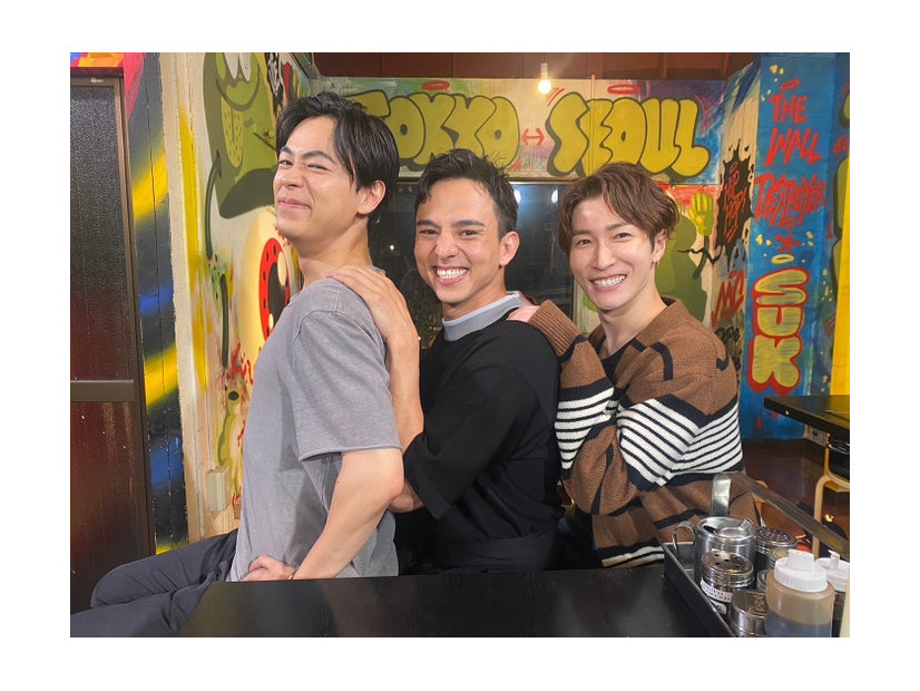 （左から）成田凌、満島真之介、渡辺翔太（C）カンテレ