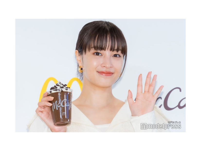 マクドナルドの発表会に出席した広瀬すず（C）モデルプレス