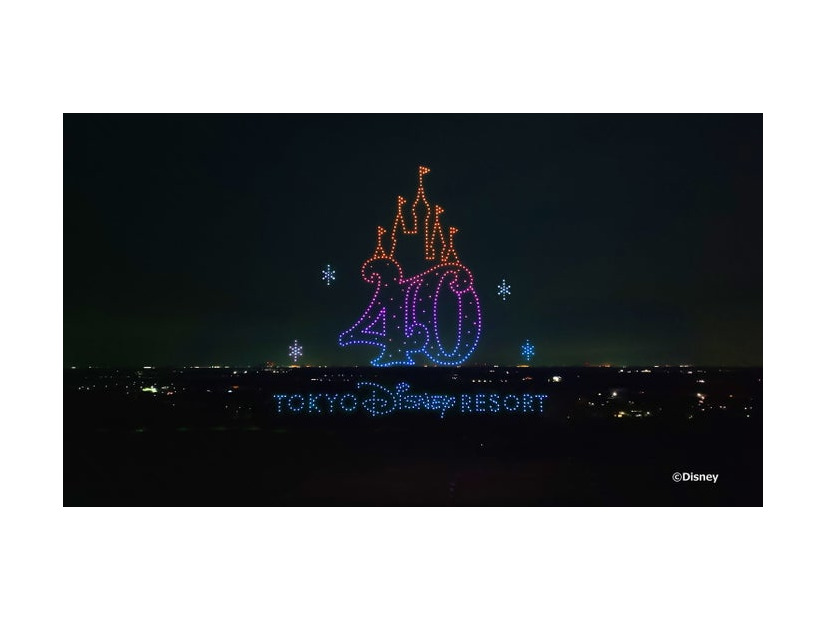 東京ディズニーリゾート 40周年スペシャルドローンショー※写真はイメージ（C）Disney