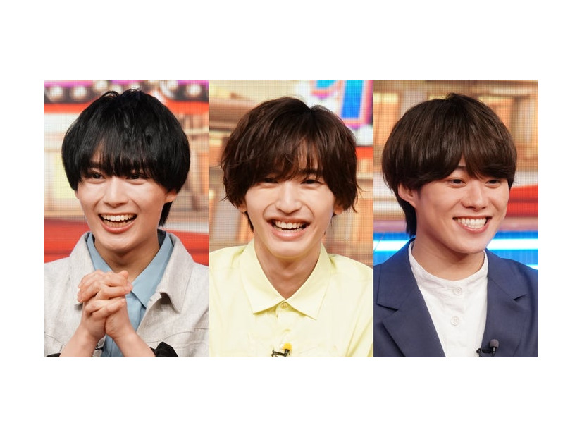 大西流星、道枝駿佑、大橋和也（C）日本テレビ