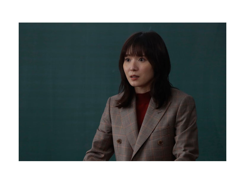 松岡茉優「最高の教師 1年後、私は生徒に■された」第1話より（C）日本テレビ