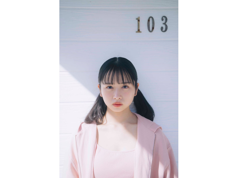 上村ひなの／ツインテール×ピンクカット（提供写真）