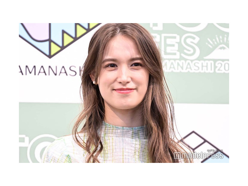 「TGC FES YAMANASHI 2023 記者発表会」に出席したトラウデン直美（C）モデルプレス