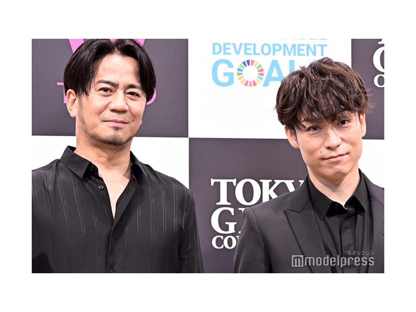 「W TOKYO×LDH JAPAN 記者発表会」に出席したHIRO、TETSUYA（C）モデルプレス