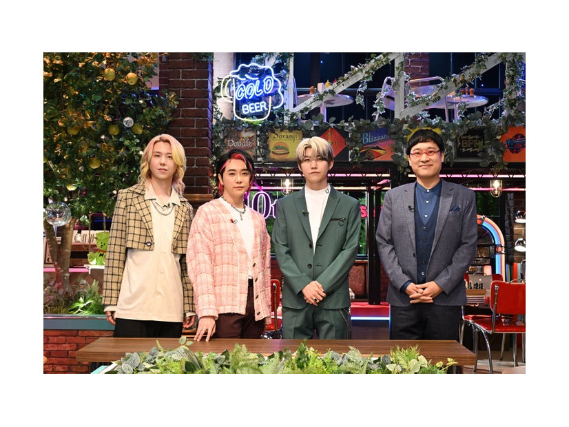 藤澤涼架、大森元貴、若井滉斗、山里亮太（C）テレビ朝日