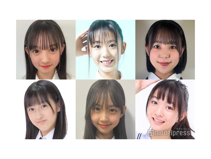 「中一ミスコン2023」候補者の一部