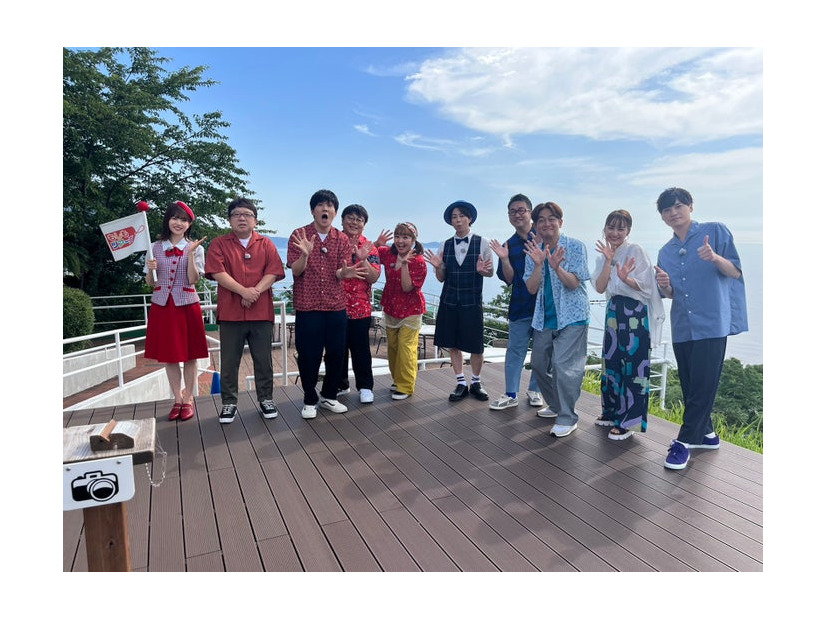 （左から）松田好花、天野ひろゆき、タイムマシーン3号／山本浩司・関太、柳原可奈子、北山宏光、なすなかにし／中西茂樹・那須晃行、平祐奈、二階堂高嗣（C）フジテレビ
