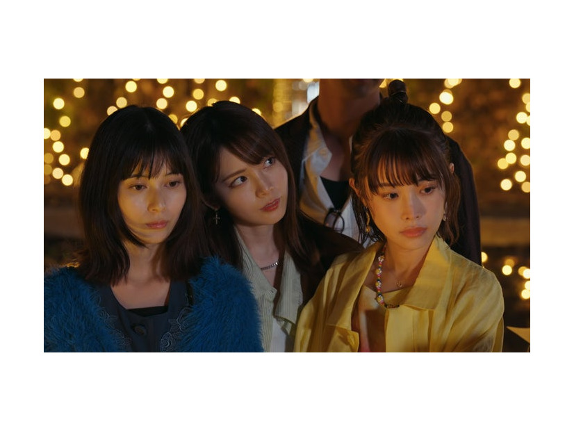 大久保桜子、西村歩乃果、JU!iE、／Netflix「オオカミちゃんには騙されない」第8話（C）Netflix