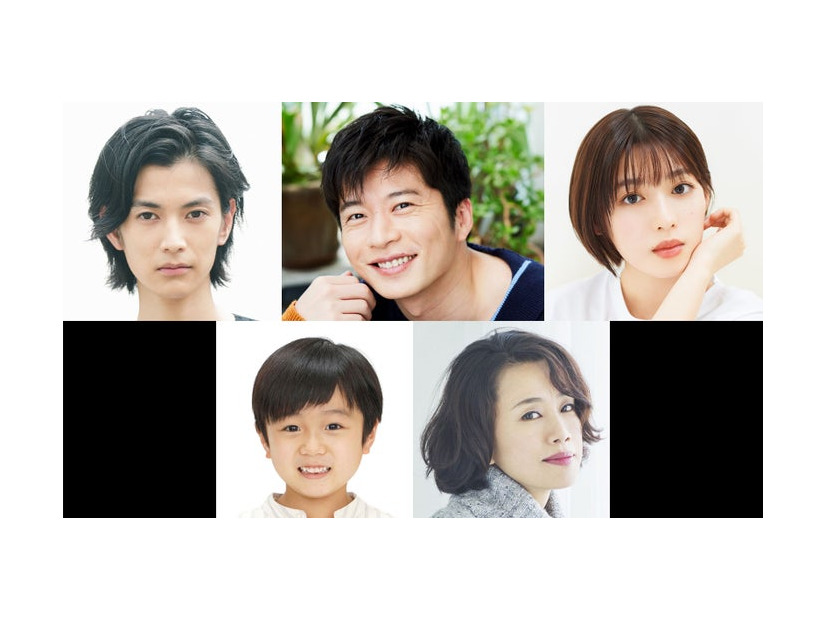 （上段左から）渡邊圭祐、田中圭、白石聖（下段左から）森優理斗、渡辺真起子（C）WOWOW