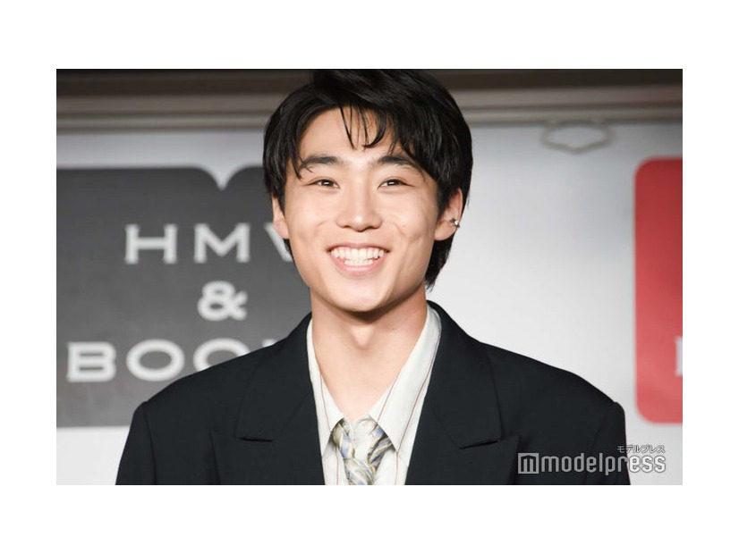 「record」発売記念イベントの取材会に出席した八村倫太郎（C）モデルプレス