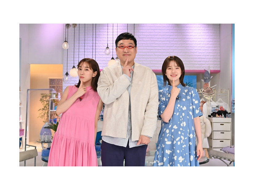 田中みな実、山里亮太、弘中綾香アナウンサー（C）テレビ朝日