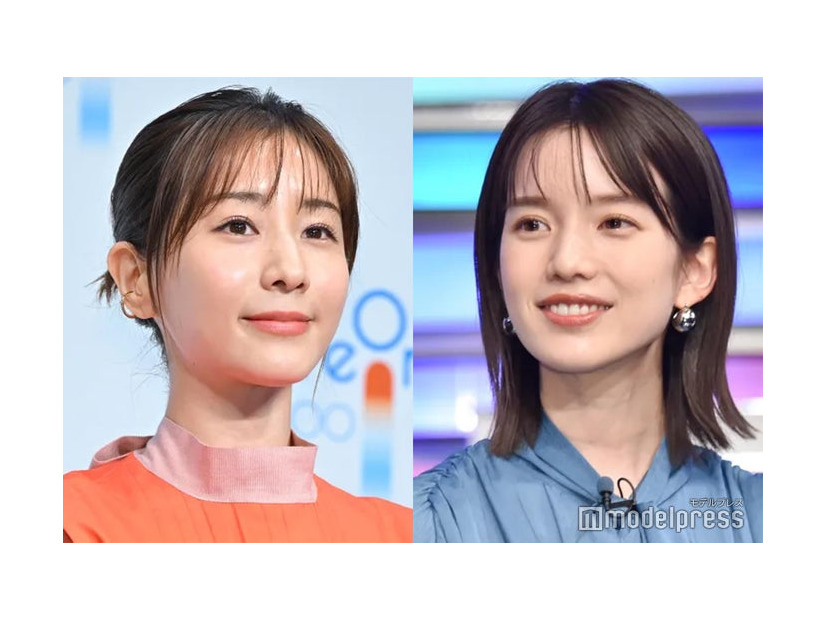 田中みな実、弘中綾香アナ（C）モデルプレス