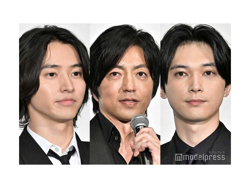 山崎賢人、大沢たかお、吉沢亮（C）モデルプレス