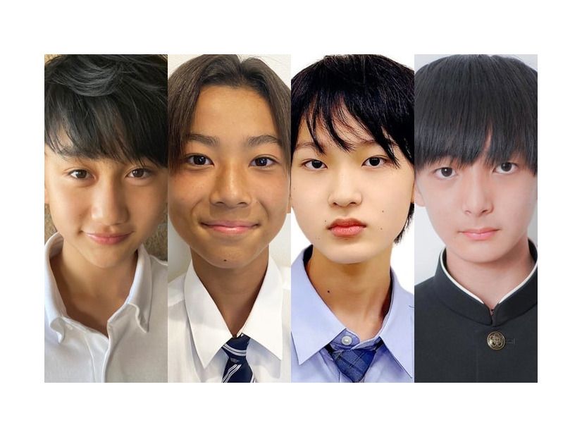 「中一ミスターコン2023」暫定上位4人