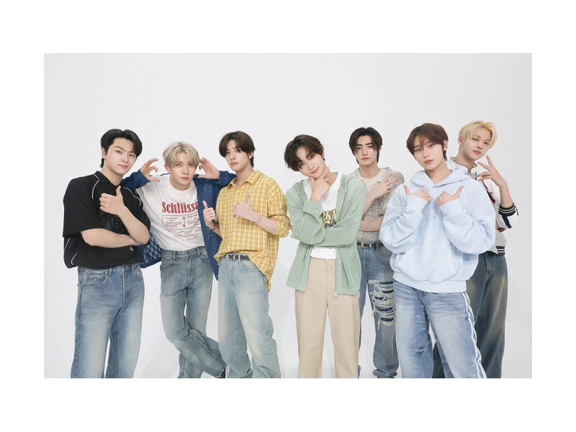 ENHYPEN／（左から）JAY、HEESEUNG、JAKE、JUNGWON、SUNGHOON、SUNOO、NI-KI（P）＆（C）BELIFT LAB Inc.
