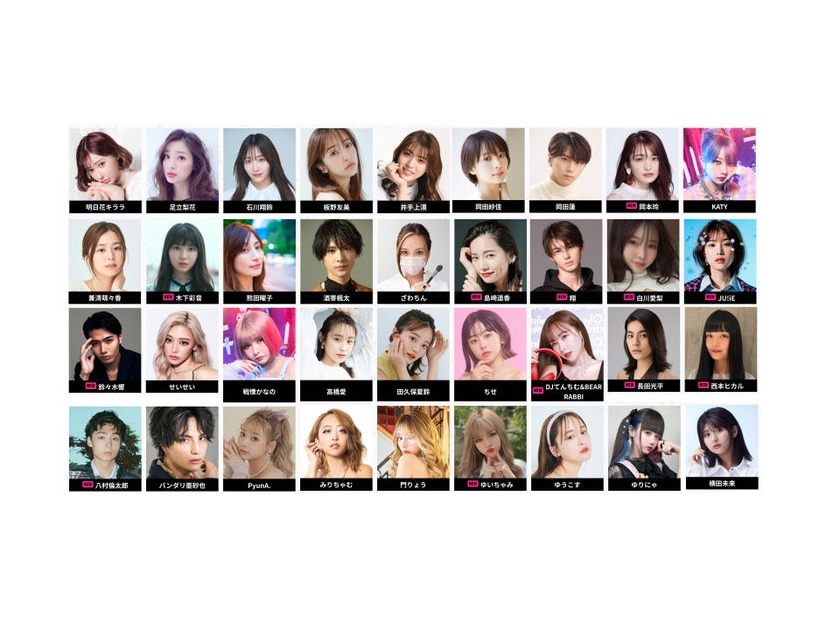 「KANSAI COLLECTION 2023 A／W」出演者（提供写真）