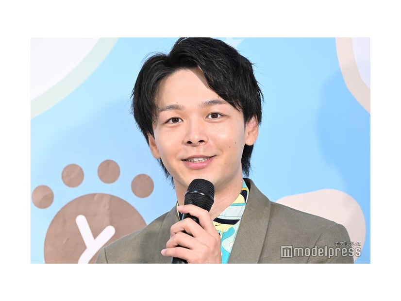 「野生動物と暮らしてみたら展」プレス発表会に出席した中村倫也（C）モデルプレス