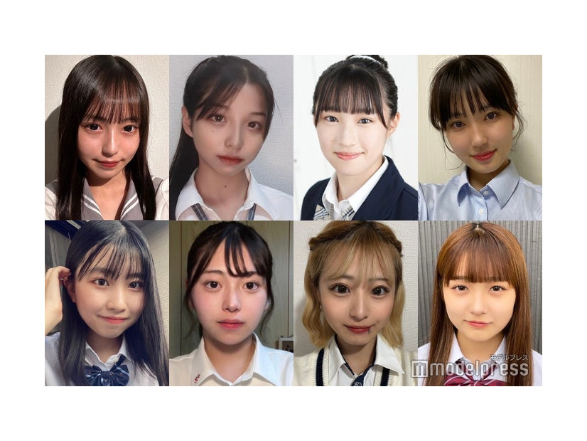 「女子高生ミスコン2023」九州・沖縄エリア候補者（一部）