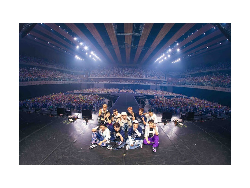 「2023 JO1 2ND ARENA LIVE TOUR ‘BEYOND THE DARK’」有明アリーナ初日公演（C）LAPONE Entertainment