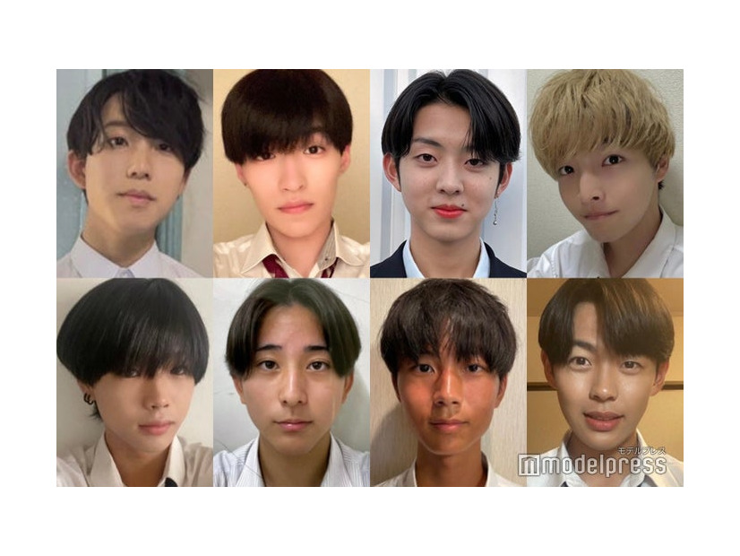 「男子高生ミスターコン2023」関東エリア候補者（一部）