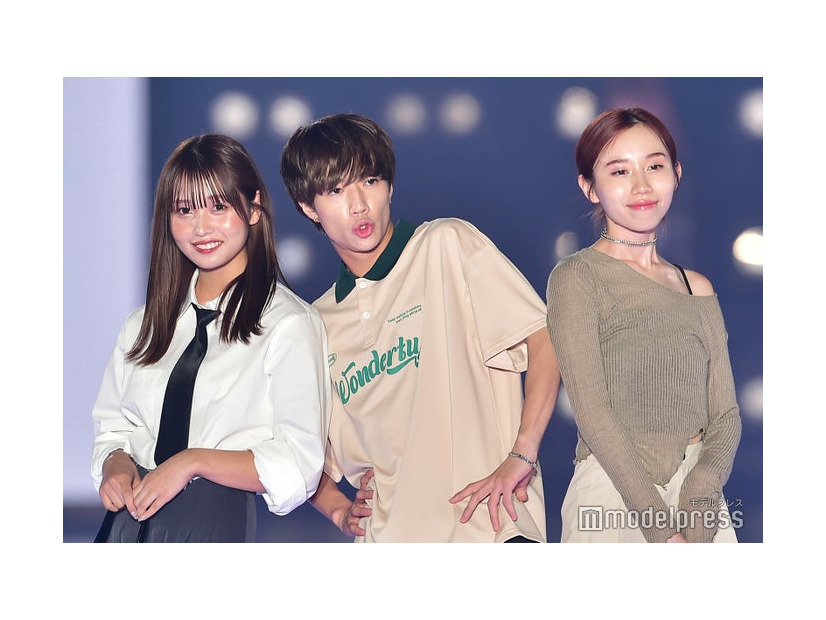 ばんばんざい（左から）るな、ぎし、みゆ（C）モデルプレス