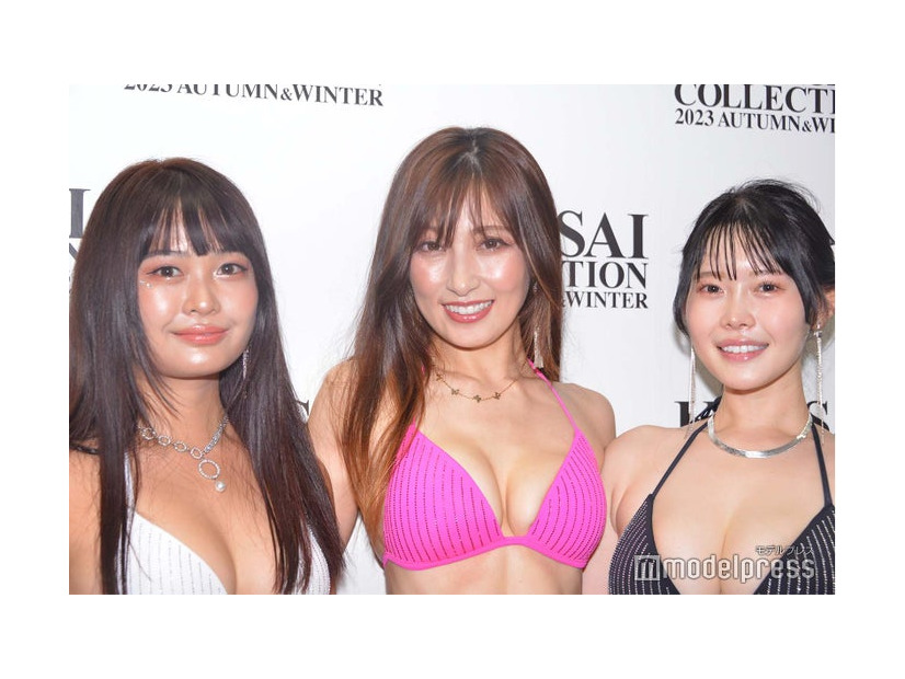 西本ヒカル、熊田曜子、白川愛梨（C）モデルプレス