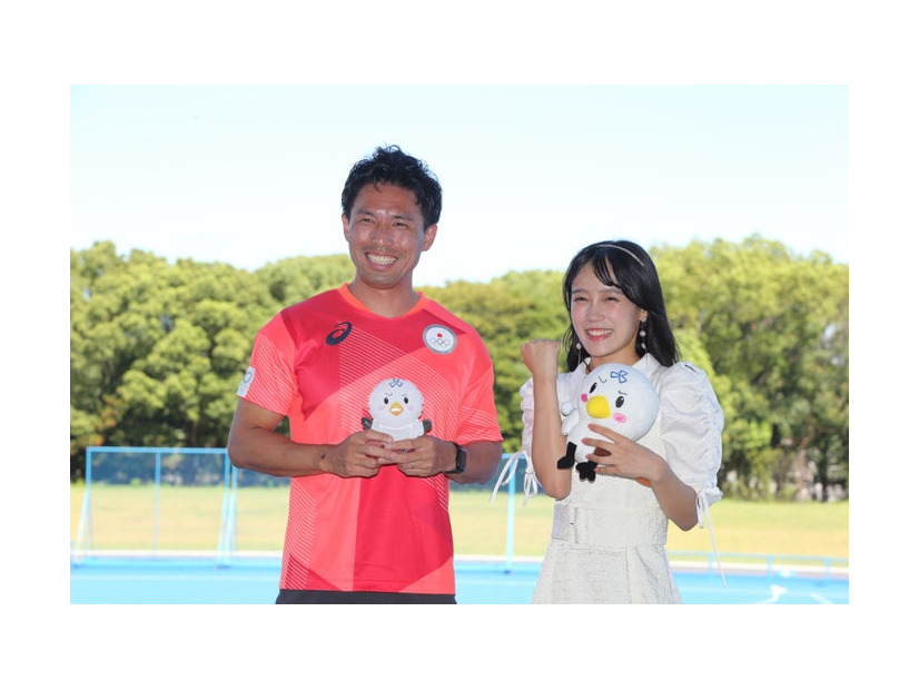 田中健太選手、河西結心（提供写真）