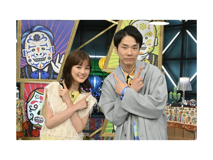 生田絵梨花、‎濱家隆一（C）日本テレビ