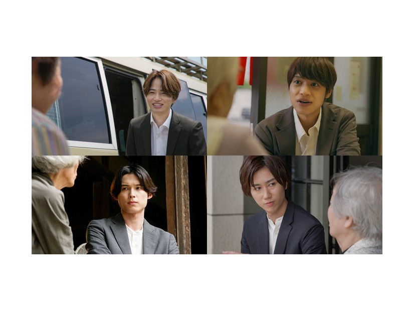 （左上から時計回りに）菊池風磨、中間淳太、阿部亮平、松村北斗（C）テレビ朝日