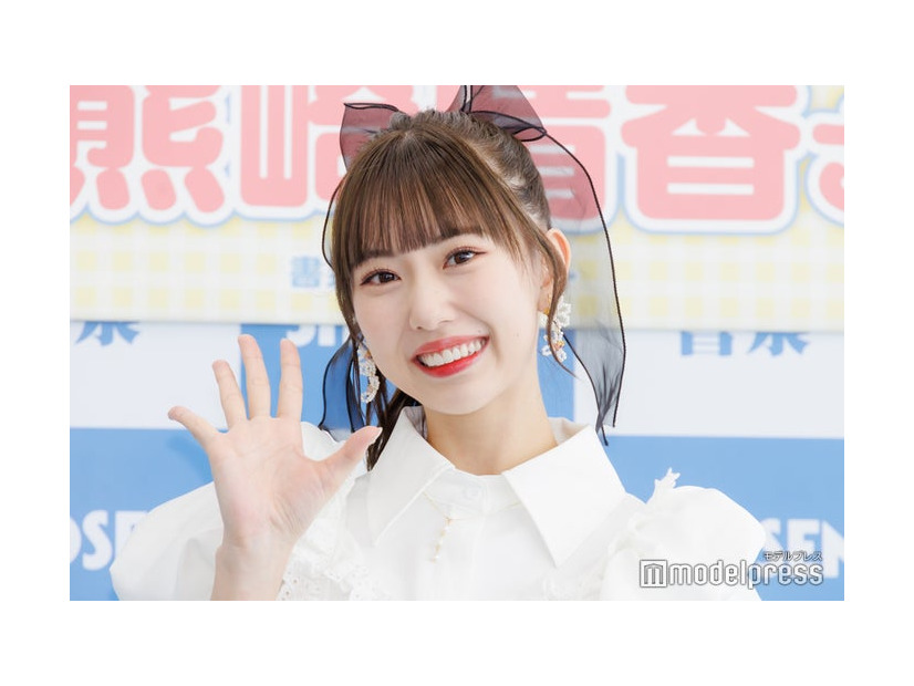 1st写真集「表情ガール」の発売記念記者会見に出席した熊崎晴香（C）モデルプレス