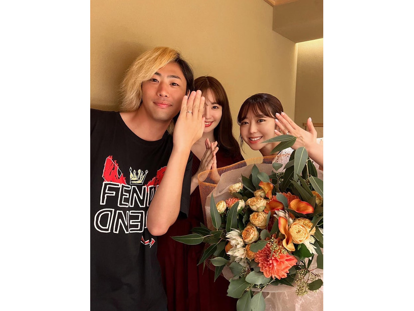 てつや、小嶋陽菜、峯岸みなみ／峯岸みなみThreadsより