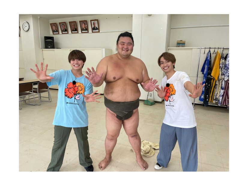大橋和也＆藤原丈一郎が相撲教習所に潜入（C）日本テレビ