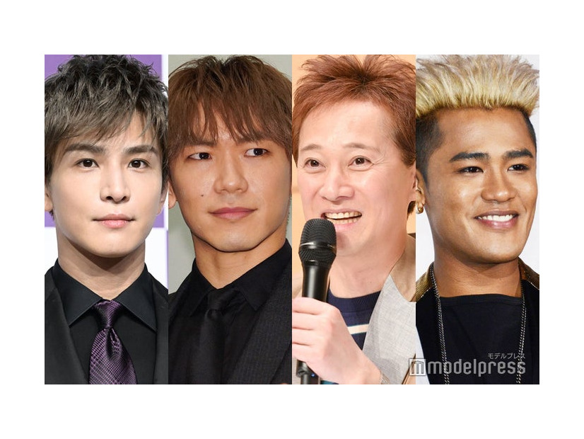 岩田剛典、NAOTO、中居正広、ELLY（C）モデルプレス