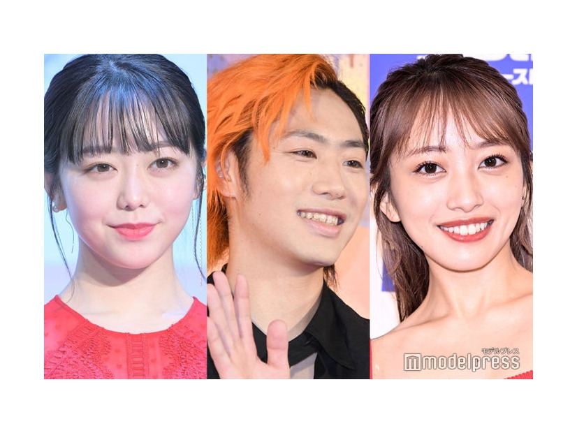 峯岸みなみ、てつや、向井地美音（C）モデルプレス