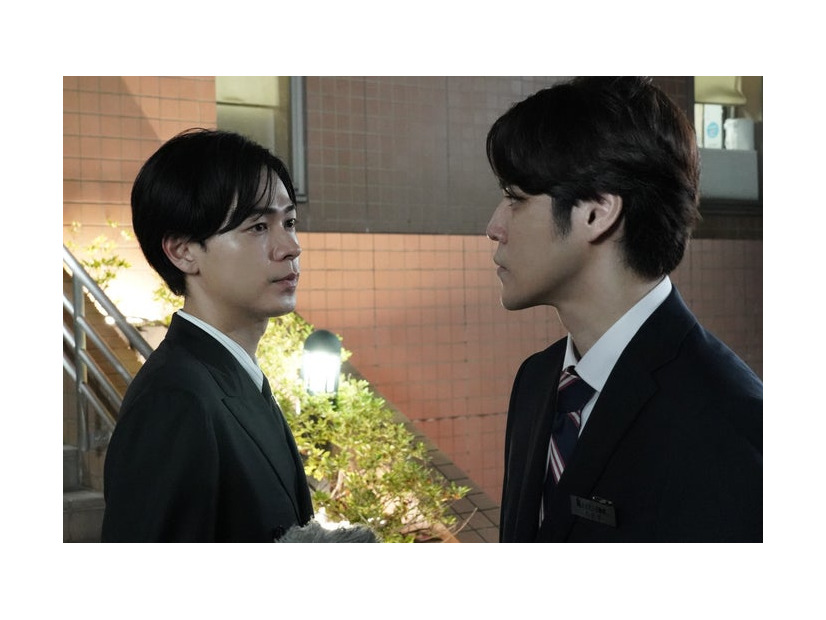 成田凌、宮野真守「転職の魔王様」第6話より（C）カンテレ