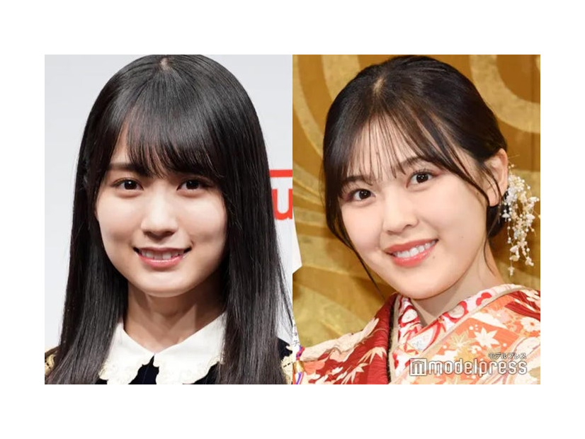 賀喜遥香、柴田柚菜（C）モデルプレス