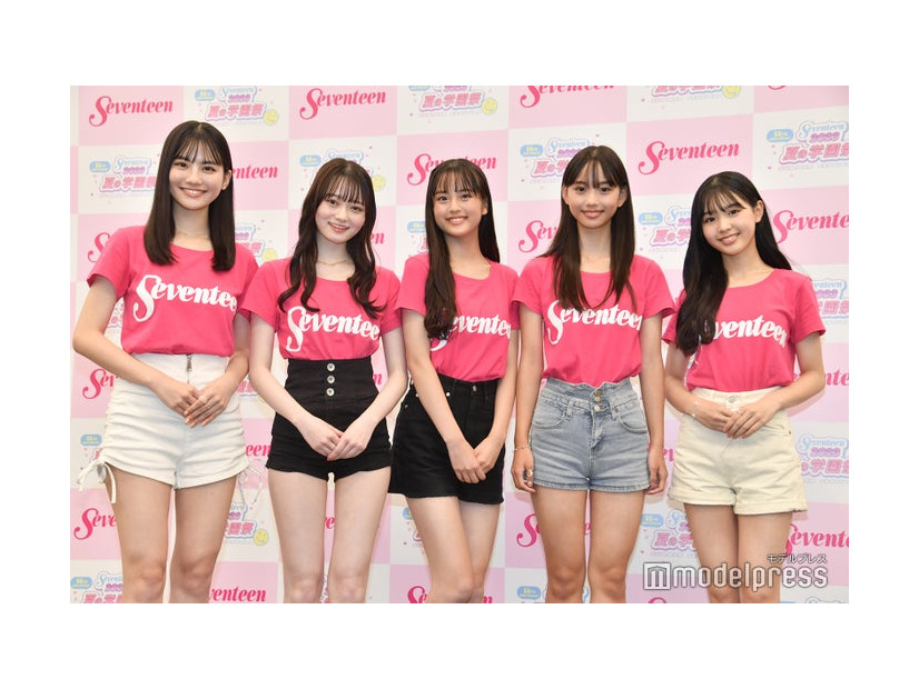 関谷瑠紀、高比良由菜、竹下優名、松本麗世、宮迫翠月（C）モデルプレス
