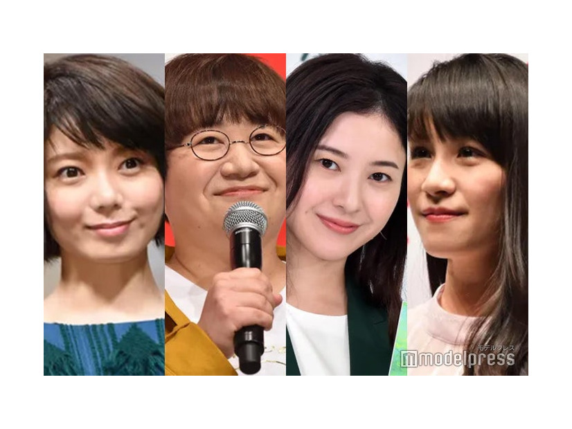 森カンナ、近藤春菜、吉高由里子、あ～ちゃん （C）モデルプレス