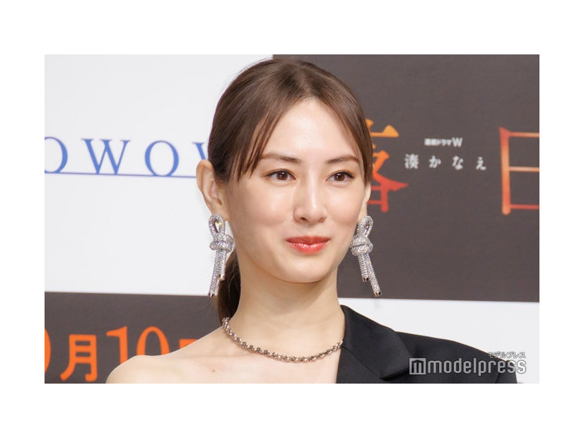 「連続ドラマW　湊かなえ『落日』」完成披露試写会に登壇した北川景子（C）モデルプレス