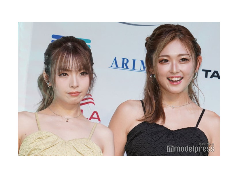 「THE BEST OF BEAUTY」授賞式に出席したゆいちゃみ、ゆうちゃみ（C）モデルプレス