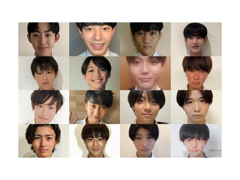 「男子中学生ミスターコン2023」各ブロックの中間速報上位者