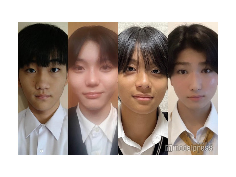 「男子中学生ミスターコン2023」西日本ブロックA暫定上位4人