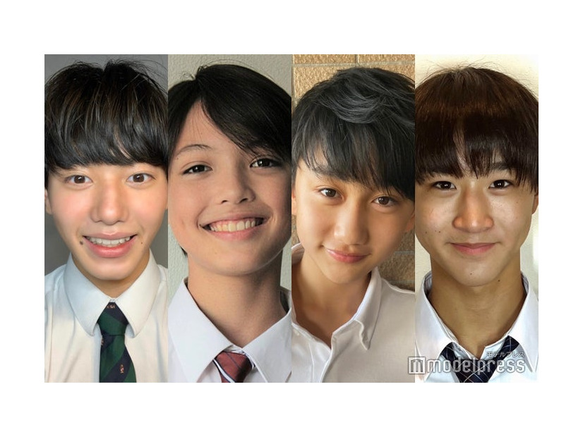 「男子中学生ミスターコン2023」東日本ブロックB暫定上位4人