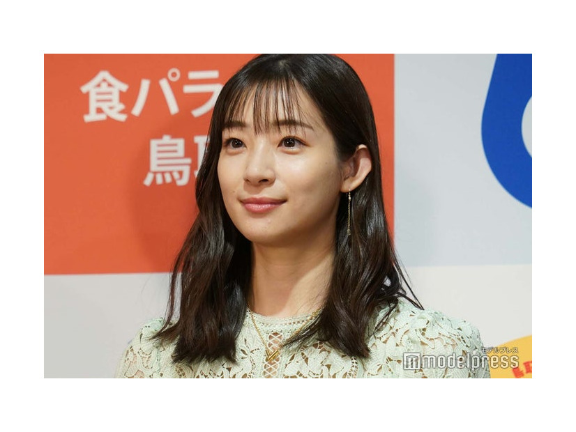 メディア発表会に出席した足立梨花（C）モデルプレス
