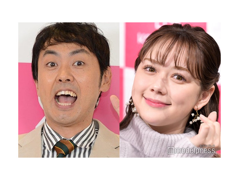 田中卓志、村重杏奈（C）モデルプレス