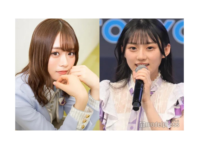 山崎怜奈、川崎桜 （C）モデルプレス