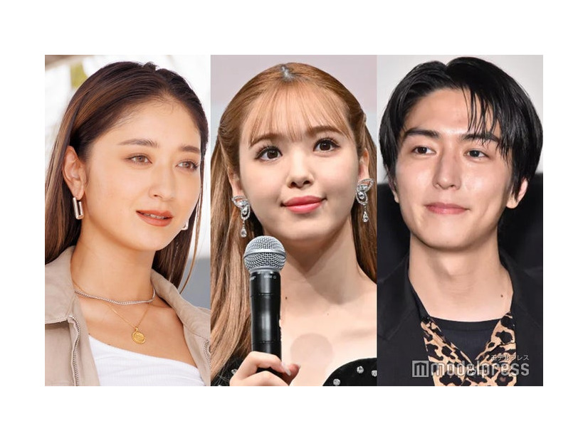 みちょぱ、藤田ニコル、稲葉友 （C）モデルプレス